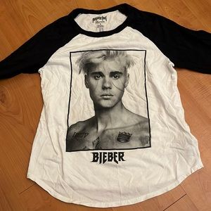 Justin Bieber x Urban Outfitters Purpose Tour “Sorry” Baseball Tee Sz M